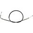 Picture of Throttle Cable Suzuki GS125 Drum Threaded fitted out of carb