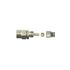 Picture of Straight Swivel End Chrome on to Hose & 1/8 Thread Convex (Per 5)