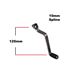 Picture of Gear Change Lever Pedal Honda, Kawasaki, Yamaha 5.50' Chrome Kicked Le