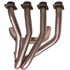 Picture of Exhaust Down Pipes Stainless Honda CBR1100XX 1999-2007 Inj. (Set)