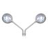 Picture of Mirrors 10mm Chrome Round Left and Right Kawasaki Z's Style (Pair)