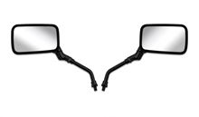 Picture of Mirrors 10mm Black Rectangle Left & Right Honda Style (Pair)