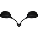 Picture of Mirrors 8mm Black Round Left & Right Piaggio Typhoon (Pair)