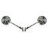 Picture of Mirrors 10mm Chrome Round with Right Yamaha Threaded Mirror (Pair)