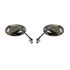 Picture of Mirror 8mm & 10mm Bar End Chrome Oval Left and Right (Pair)