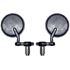 Picture of Mirror Bar End Carbon Look Round (Pair)