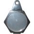 Picture of Tax Disc Holder Hexagon Plastic Folder Over Black