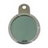 Picture of Tax Disc Holder Round 6 Screws,Green Glass,Chrome Backing