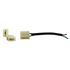 Picture of Electrical Plastic Connector 2 Pole Spade Female Block with wire