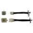 Picture of Plastic Connector 9 Pole Spade Male & Female Block with wire