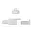 Picture of Electrical Plastic Connector 2 Pole Spade Male & Female Block (5 Pairs)