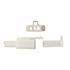 Picture of Electrical Plastic Connector 3 Pole Spade Male & Female Block (5 Pairs)