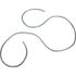 Picture of Cable Cover Silver 5mm x 7mm 1.5 Metres