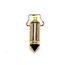 Picture of TourMax Carburettor Float Needle Full Wire Clip 4.25mm x 13.95mm FNL-S37