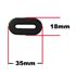 Picture of Side Panel Rubbers Honda Style 35mm x 18mm Oval Hole (Per 10)