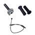 Picture of Throttle Unit MX Chrome complete with black grips and cable
