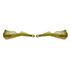 Picture of Hand Guards Wrap Round with Alloy Inserts Yellow (Pair)