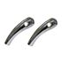 Picture of Handlebar Risers Chrome 7/8" Pullback long with Round Dome (Pair)