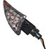 Picture of Complete Indicator LED Wave Tips Carbon Short Stem with Clear Lens E-Ma (Pair)