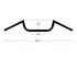 Picture of Handlebars 1' Chrome Glide Style 2' rise without Dimples