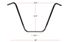 Picture of Handlebars 7/8' Chrome 16' Rise Wide Bottom