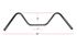 Picture of Handlebars 7/8' Chrome Pull Back 7' Rise