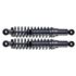 Picture of Shocks 320mm Pin+Pin Chrome Spring Kawasaki KH250 (Pair)