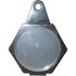 Picture of Tax Disc Holder Hexagon Plastic Folder Over Black