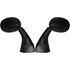 Picture of Mirrors Fairing Black Round Left & Right Suz GSX 48mm Centre (Pair)
