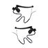 Picture of Lever Assembly Black with Mirror Boss & Brake/Clutch Switch (Pair)