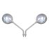 Picture of Mirrors 10mm Chrome Round Left and Right Kawasaki Z's Style (Pair)