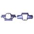 Picture of Handlebar Covers Honda C90 Cub Blue Top & Bottom (Pair)