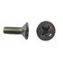 Picture of Screws Countersunk 4mm x 12mm Chrome(Pitch 0.70mm) (Per 20)