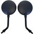 Picture of Mirrors 10mm Black Round Left & Right Kawasaki Z Style Short (Pair)