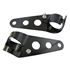 Picture of Headlight Brackets Black to fit forks 26mm to 37mm (Pair)