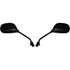 Picture of Mirrors 8mm Black Rectangle Left & Right Scooter Yamaha (Pair)
