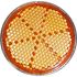 Picture of Reflector Orange Round Bolt-on Chrome Rim OD 60mm 6mm Bolt
