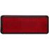Picture of Reflector Red Rectangle Stick-on Black Rim 85mm x 30mm