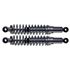 Picture of Shocks 320mm Pin+Pin Chrome Spring Kawasaki KH250 (Pair)
