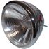 Picture of Headlight Round Chrome Bottom Mount Bates 7" No Side Light