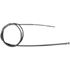 Picture of Rear Brake Cable Yamaha CA50 83-87, SA50M 80-84