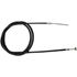 Picture of Rear Brake Cable Yamaha YN50 Neos, CS50 Jog R 1779 out / 135mm F/i