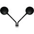 Picture of Mirrors 8mm Black Round Left and Right Kawasaki Z's Style (Pair)