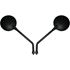 Picture of Mirrors 10mm Black Round Left and Right Kawasaki Z's Style (Pair)