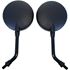 Picture of Mirrors 10mm Black Round Left & Right Kawasaki Z Style Short (Pair)