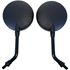 Picture of Mirrors 10mm Black Round Left & Right Kawasaki Z Style Short (Pair)