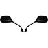 Picture of Mirrors 8mm Black Rectangle Left & Right Scooter Yamaha (Pair)