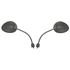Picture of Mirrors 8mm Black Round Left & Right Piaggio Zip (Pair)