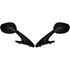Picture of Mirrors Fairing Black Rectangle 8mm Bolt Piaggio X9 125/180 (Pair)