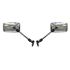 Picture of Mirrors 10mm Chrome Rectangle L & R Suzuki GSF1200 01-05 (Pair)